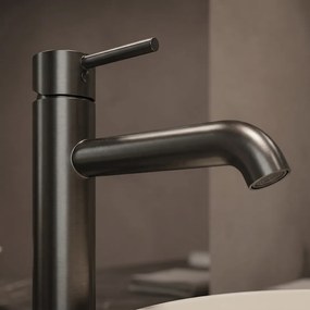 Kuchinox Noia, vysoká umývadlová batéria na dosku, grafitová matná, LAV-BNK_92NE