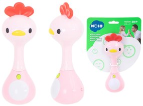 Huile Toys KIK KX5592_4 Interaktívna hrkálka / hryzátko Kurča