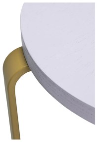 Hnedo-modrá stolička z jaseňového dreva Smile - Hübsch