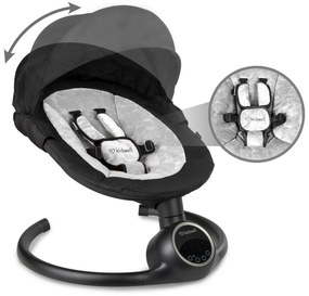 Elektrické hojdacie kreslo Kidwell REVE 2 v 1 s Bluetooth a aplikáciou Tuya