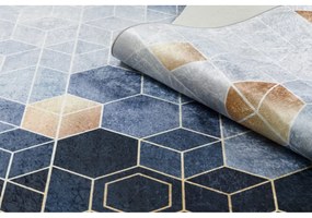 Kusový koberec Apera modrý 80x150cm
