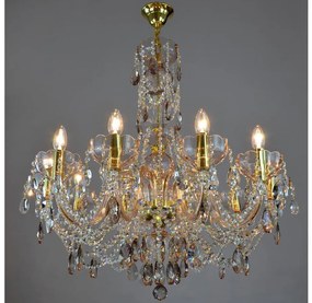 Wranovsky JWZ121102100 - Krištáľový luster na reťazi ZENITH 10xE14/40W/230V