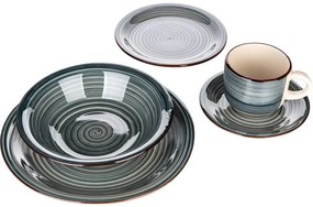 Banquet 30-dielna jedálenská súprava Spiral ​Blue