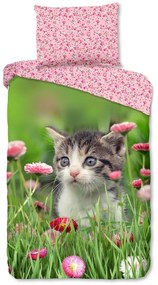 Bavlnené detské obliečky na jednolôžko 140x200 cm – Good Morning