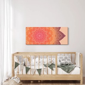 Obraz - Mandala umenia (120x50 cm)
