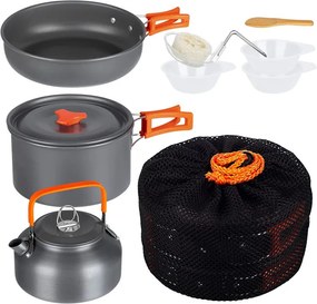Turistická sada hrncov a panvíc TRAVELER