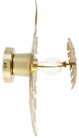 Dizajnová nástenná lampa staroružová - Carballo