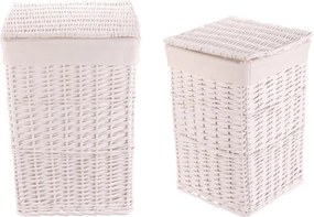 Set dvoch košov na prádlo biely PRN2016 WT (2 ks)
