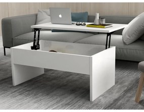 Asir Rozkladací konferenčný stolík AKILLI 44,8x90 cm biela AS0711