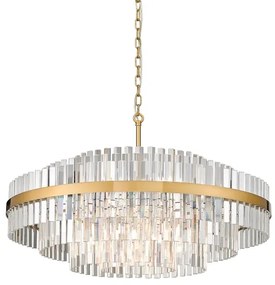 Zuma Line P0567-16A-2GAC - Luster na reťazi CONSTANTINOPLE 16xG9/28W/230V zlatá