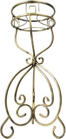 STOJAN NA KVETINÁČ HUNTER 76X32 CM ZLATÁ