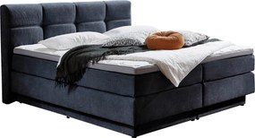 XXXLutz BOXSPRINGOVÁ POSTEĽ, 160/200 cm, modrá Carryhome - Online Only spálne - 002157034108