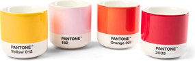 Hrnčeky Pantone 100 ml teplé farby 4 ks