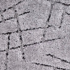 ITC, AKCIA: 60x510 cm Koberec metráž Nicosia 93, šíře, šedá, filc, obývacia izba