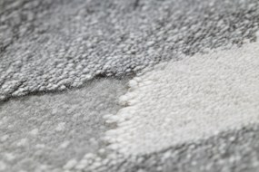 Dywany Łuszczów HRUBÝ KOBEREC DO OBÝVAČKY 80x300 GEOMETRICKÝ #AT4484