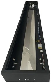 Žiarivkové svietidlo T8 2xG13/18W/230V 120 cm čierna