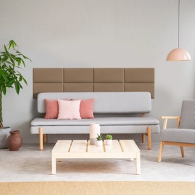 Zástena za gauč - Obdĺžnik - 80x20cm Farba: Béžová, Rozmer: 80x20