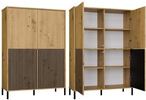 Skrinka Kamarussa Slim 4 (dub artisan). Akcia -19%. Vlastná spoľahlivá doprava až k Vám domov. 1132518