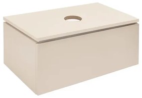 Kúpeľňová skrinka SAT Feel 80x30x46 cm mat SATFEEL80BED, 1 ks