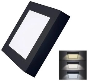 LED svetelný panel Solight čierna WD171-B