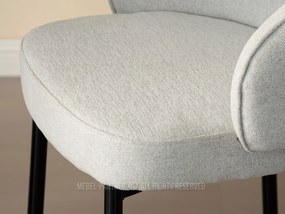 Barová stolička Ravelianto (béžová + čierna). Akcia -13%. Vlastná spoľahlivá doprava až k Vám domov. 1136419