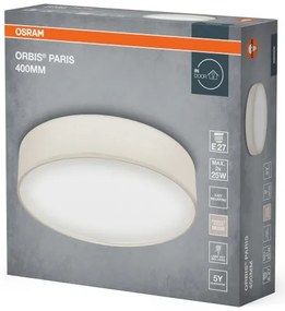 Osram - Stropné svietidlo ORBIS PARIS 2xE27/25W/230V, priemer 40 cm, krémové