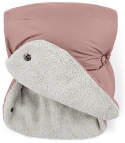 PETITE&MARS - SADA Detský fusak 3v1 JIBOT + rukávniky na kočiar JASIE ružová