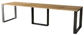 Rozkladací stôl Borys 130/330x80cm Dub Wotan