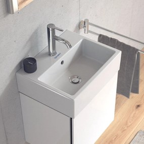 DURAVIT Vero Air umývadielko do nábytku s otvorom, s prepadom, 450 x 350 mm, biela, s povrchom WonderGliss, 07244500001