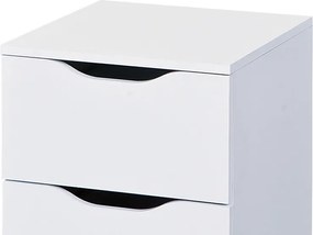 Komoda/nočný stolík Westphalen, biely