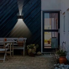 ECOLIGHT LED fasádne svietidlo IP65 - 7W - 360lm - antracit