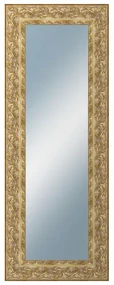 DANTIK - Zrkadlo v rámu, rozmer s rámom 60x160 cm z lišty KŘÍDLO ozdobné zlaté (2890)