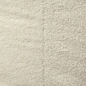 Krémový sedací vak z textílie buklé Snug 100 – SLOWDOWN