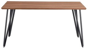Kondela  FRIADO CI/DB 0000290405 - Jedálenský stôl, 150 x 80 cm, dub/čierna