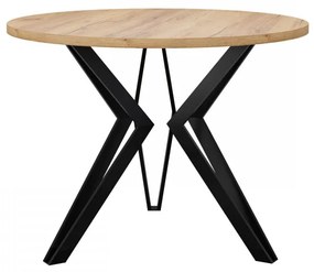 Konferenčný stolík STK M13, Farby: dub artisan / čierny