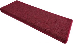 Vopi Nášľapy na schody Astra červená obdĺžnik, samolepiaci - 24x65 obdĺžnik (rozmer vrátane ohybu)