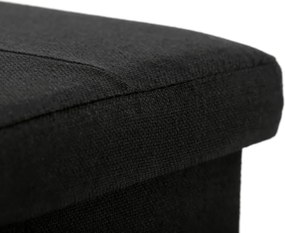 Taburetka čierna TAB-462 BK2