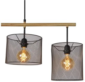 Lucide 45459/04/30 - Luster na lanku BASKETT 4xE27/60W/230V