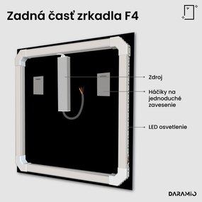 Zrkadlo s LED osvetlením F4