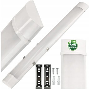 ECOLIGHT LED dielenské svietidlo 150cm - 230V - 50W - IP20 - studená biela