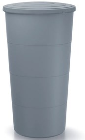 Plastový sud na dažďovú vodu IDSM200 200 l - svetlosivá