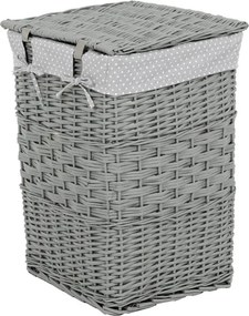 Set dvoch košov na prádlo sivý PRN2016 GREY (2 ks)