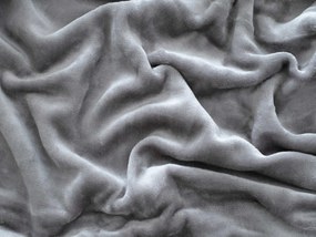Plachta mikroplyš Exclusive 220 × 200 cm – svetlosivá