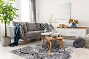 Koberec COZY 8985 Brick sivý