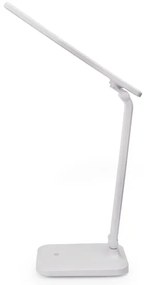 LED stmievateľná dotyková stolná lampa s USB portom REMUS LED/5W/230V biela