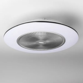 Brilagi - LED Stmievateľné svietidlo s ventilátorom AURA LED/38W/230V strieborná +DO