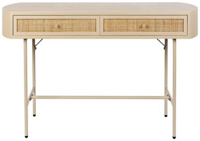 Béžový konzolový stolík 40x120 cm Amaya – White Label