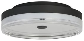 Searchlight 42651-40BK - LED Stropné svietidlo CYPRUS LED/29W/230V pr.40 cm čierna