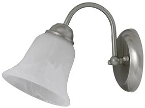 Rabalux FRANCESCA nástenné svietidlo max. 1x40W | E14 | IP20 - saténový chróm
