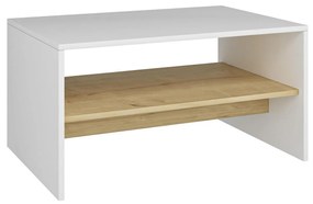 Konferenčný stolík Tamona (biela + dub zafírový) . Vlastná spoľahlivá doprava až k Vám domov. 1093159